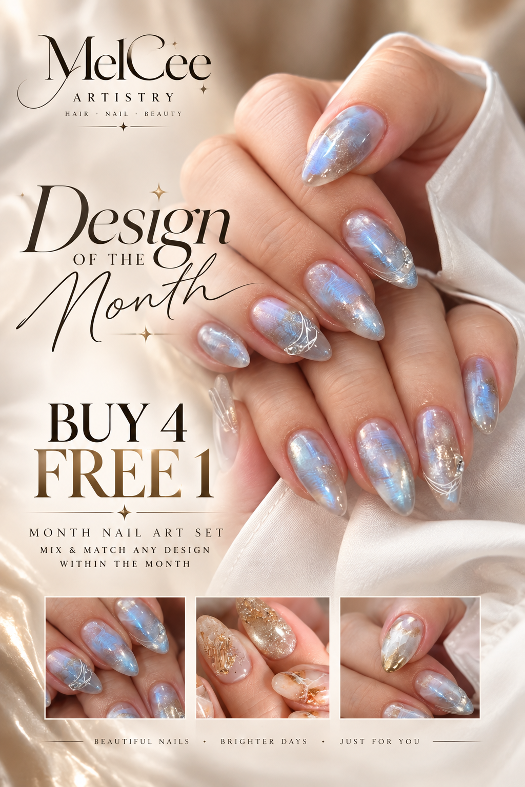BIRTHDAY BUY 4 FREE 1 MONTHLY ART SET MANI