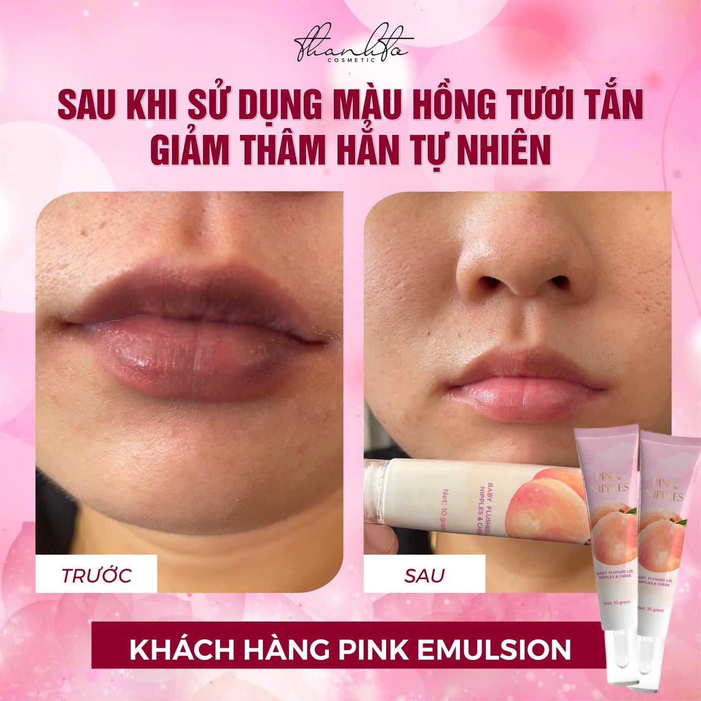 Peach Cream - Pink Emulsion