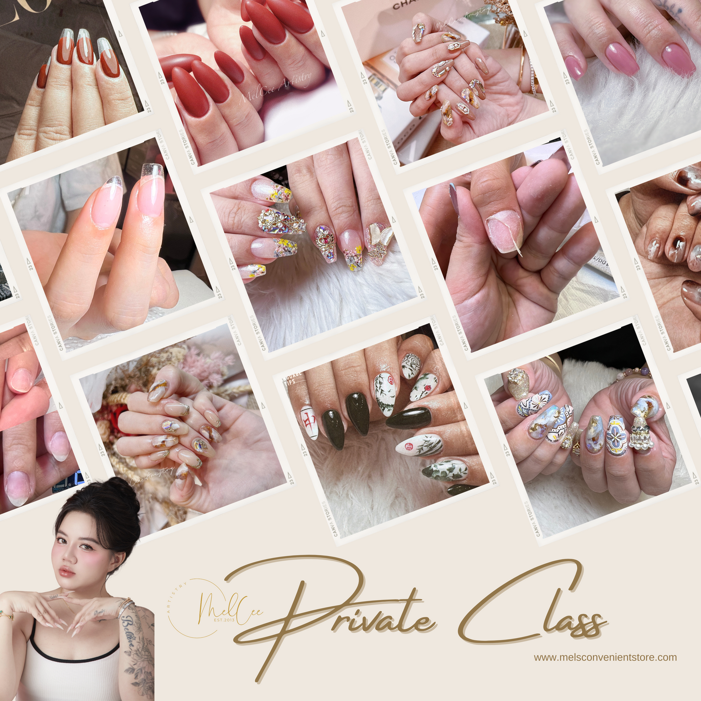 ONE-TO-ONE PRIVATE CLASS (NAIL)