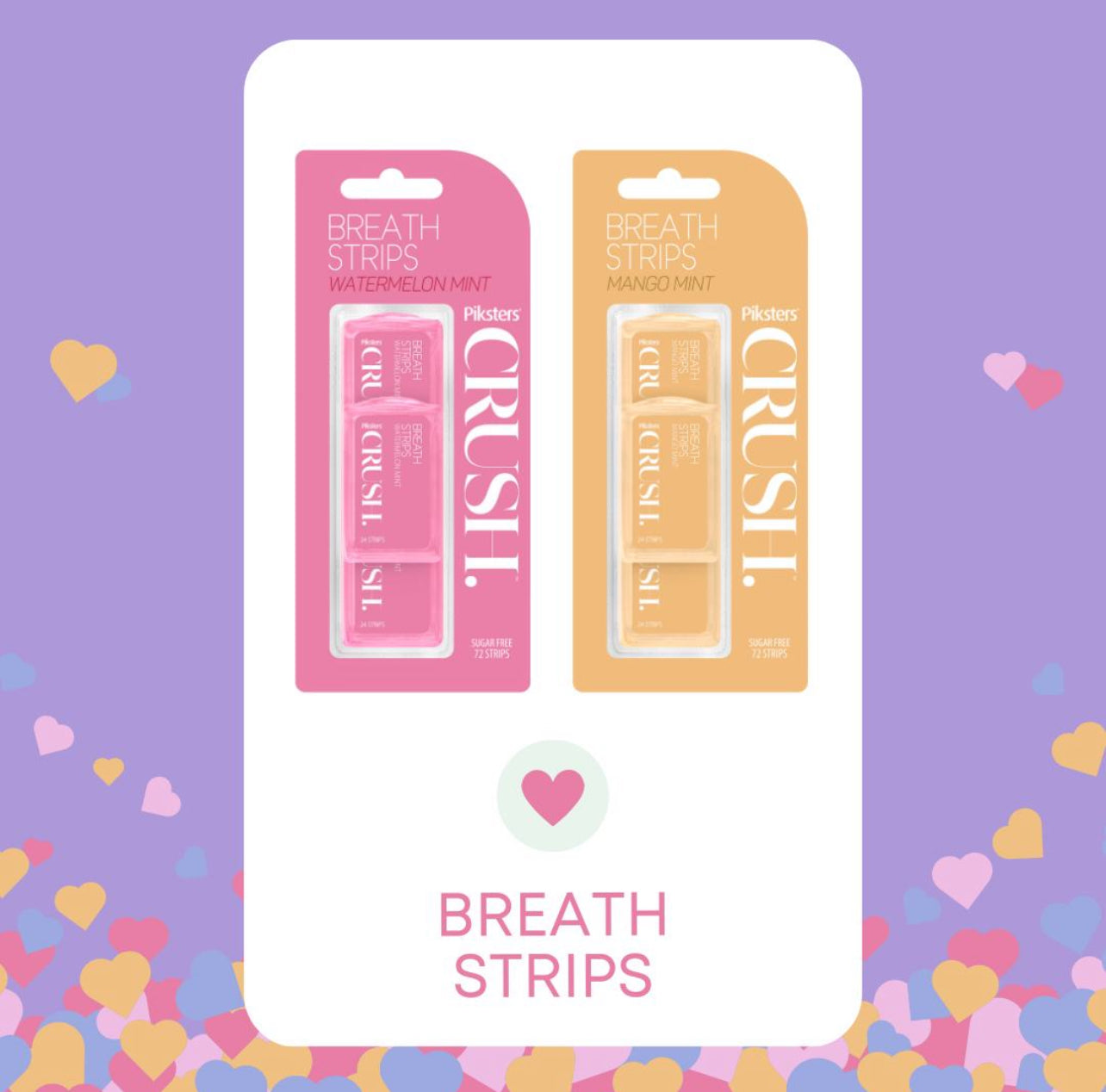 Piksters CRUSH Breath Strips Mango Mint