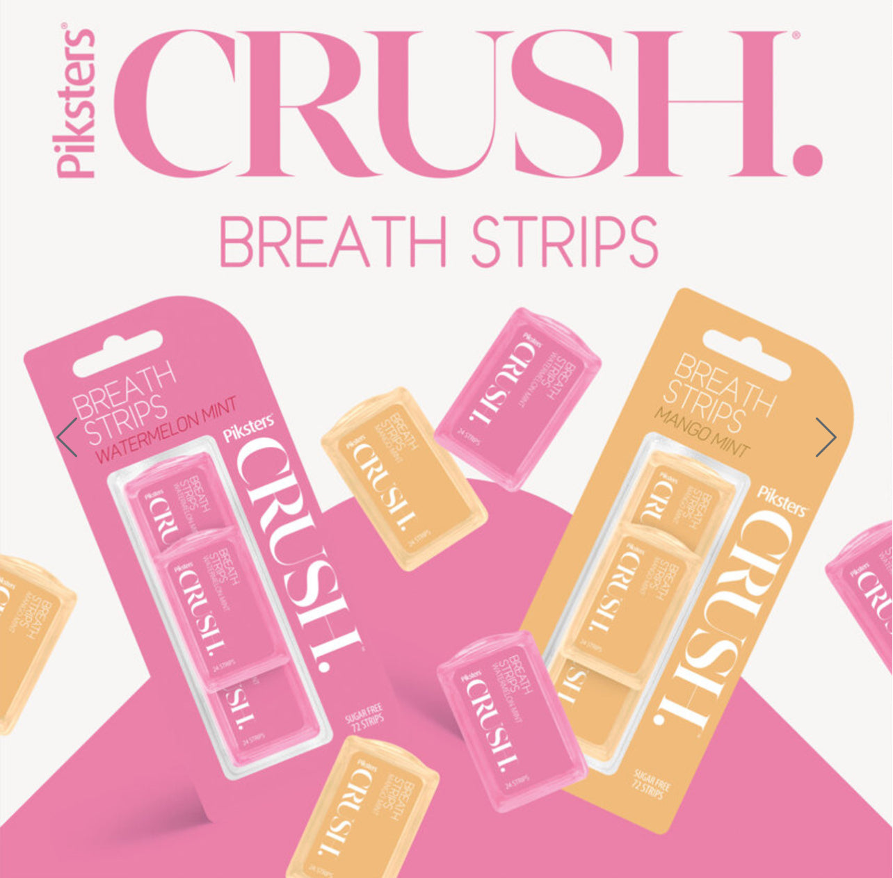 Piksters CRUSH Breath Strips Mango Mint