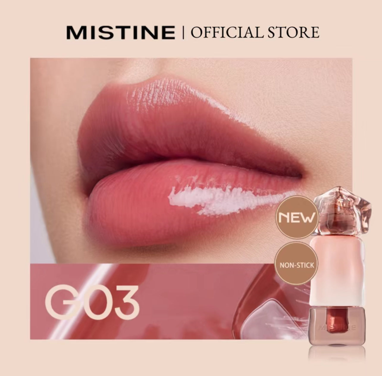 45% OFF MISTINE LIPPIE + FREE GIFT