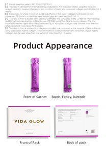 VIDAGLOW Collagen Liquid Advance VIP Bundle 7 boxes + Free Reds*10 sachets