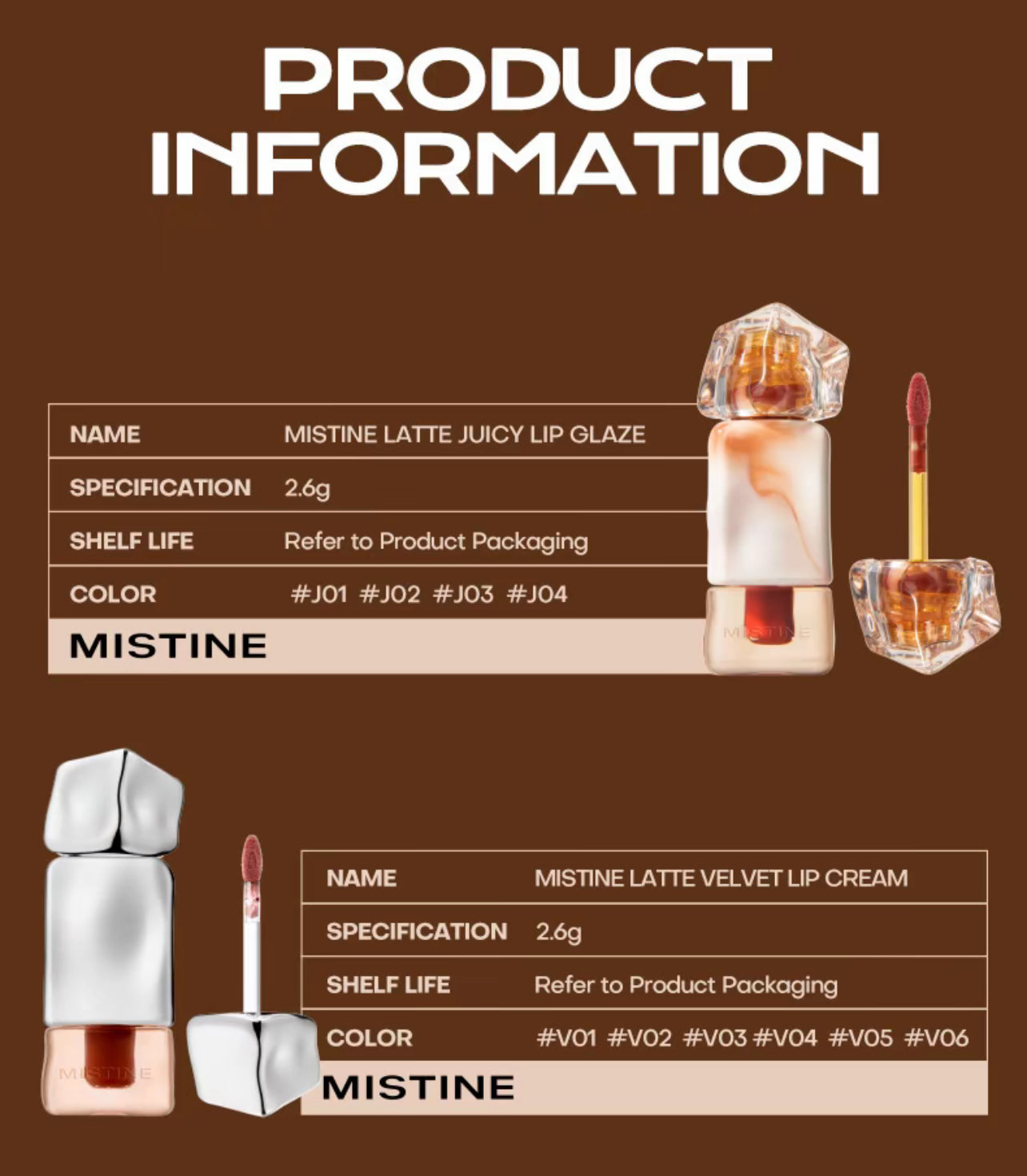 45% OFF MISTINE LIPPIE + FREE GIFT