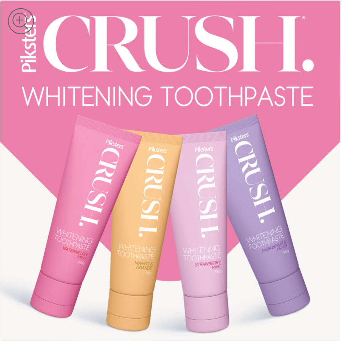 Piksters CRUSH Whitening Toothpaste Passionfruit