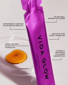 VIDAGLOW Collagen Liquid Advance VIP Bundle 7 boxes + Free Reds*10 sachets