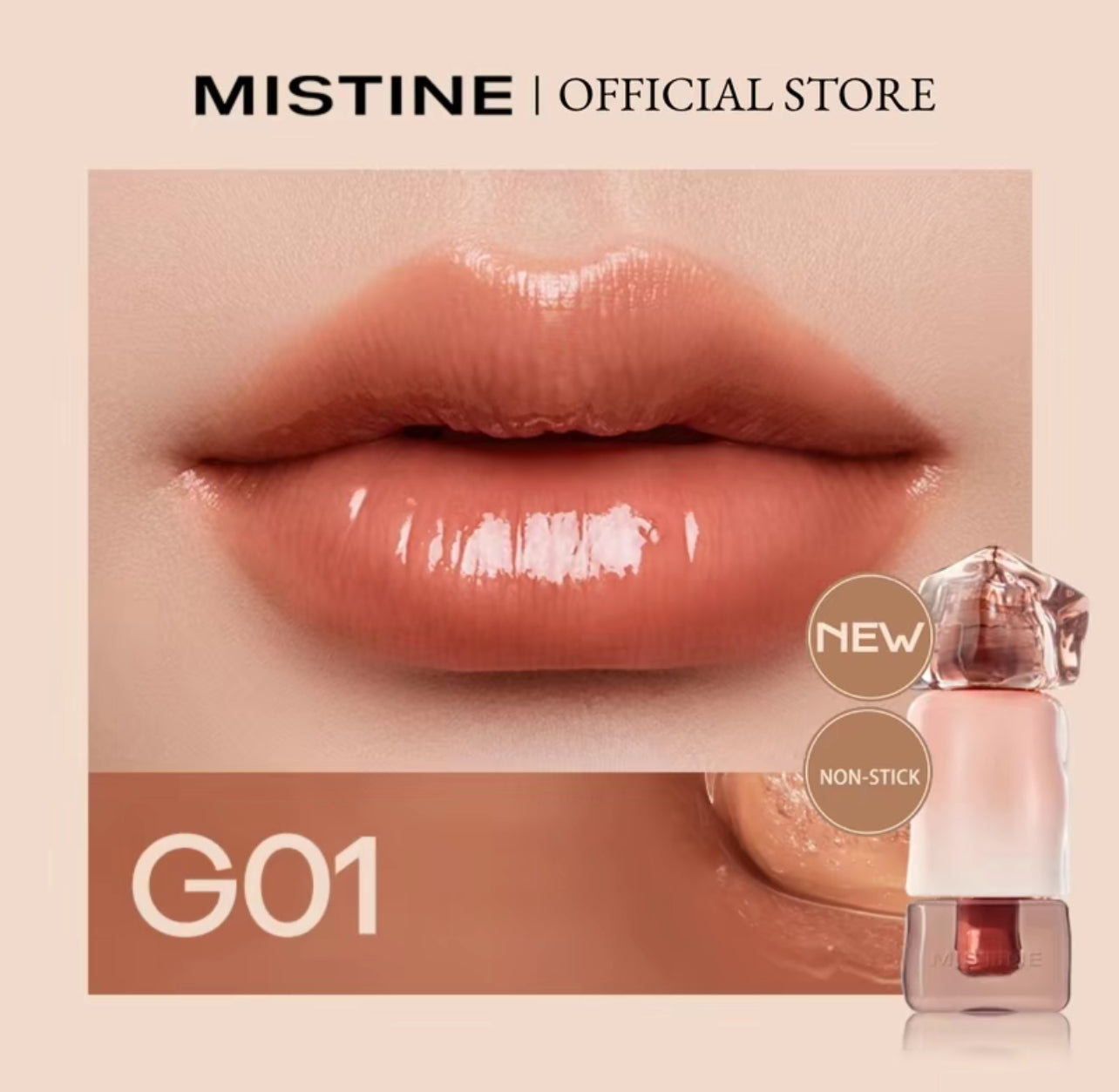 45% OFF MISTINE LIPPIE + FREE GIFT