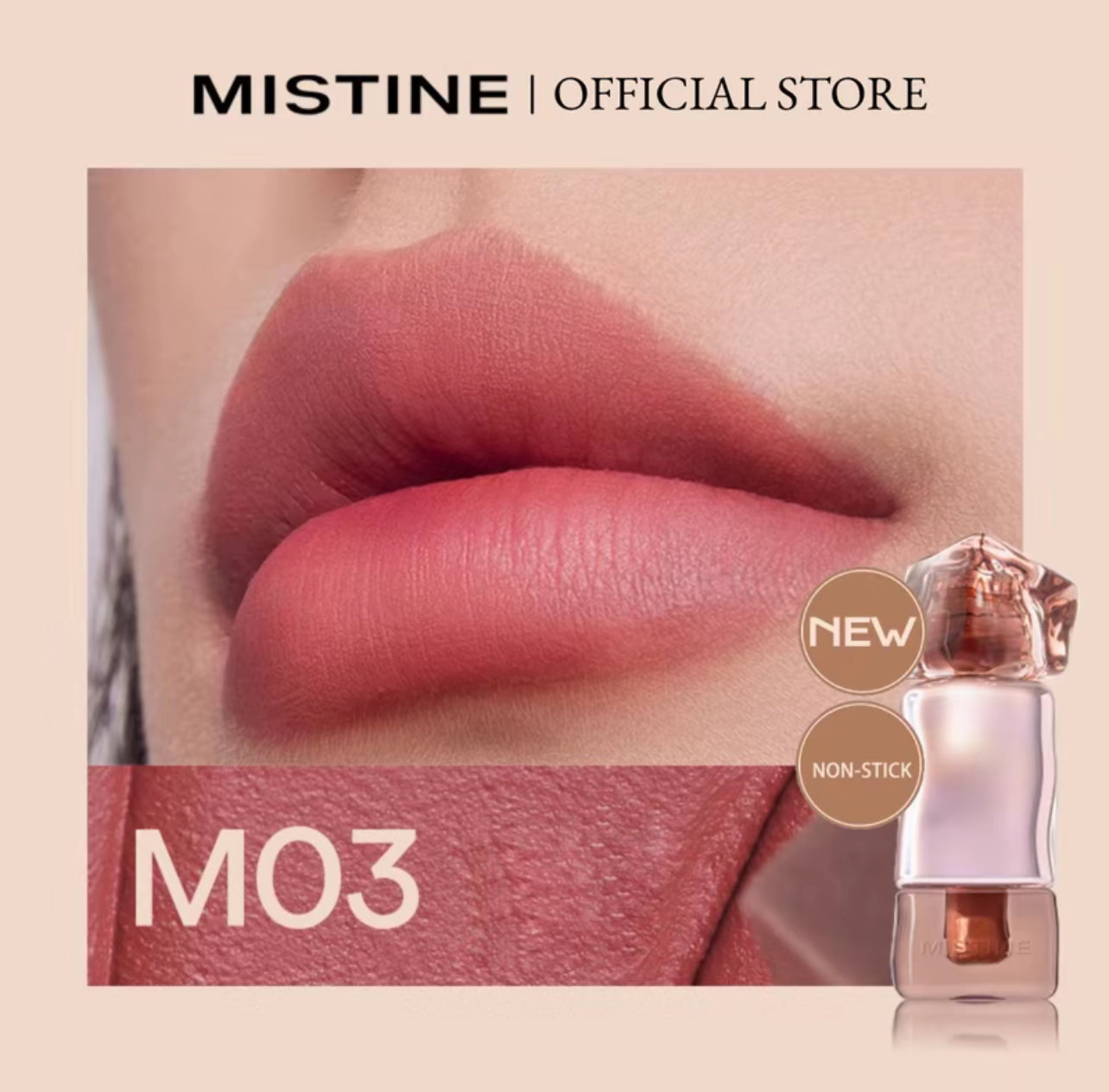 45% OFF MISTINE LIPPIE + FREE GIFT