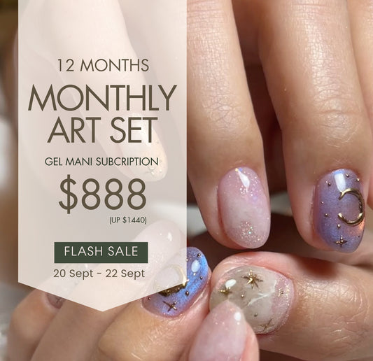 NEWLY LAUNCH 12 MONTHS SUBSCRIPTION MONTHLY ART SET (LIMITED TIME)