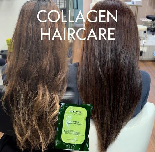 COLLAGEN TREARMENT 1500ml pack + FREE Collagen shampoo (While stocks last)