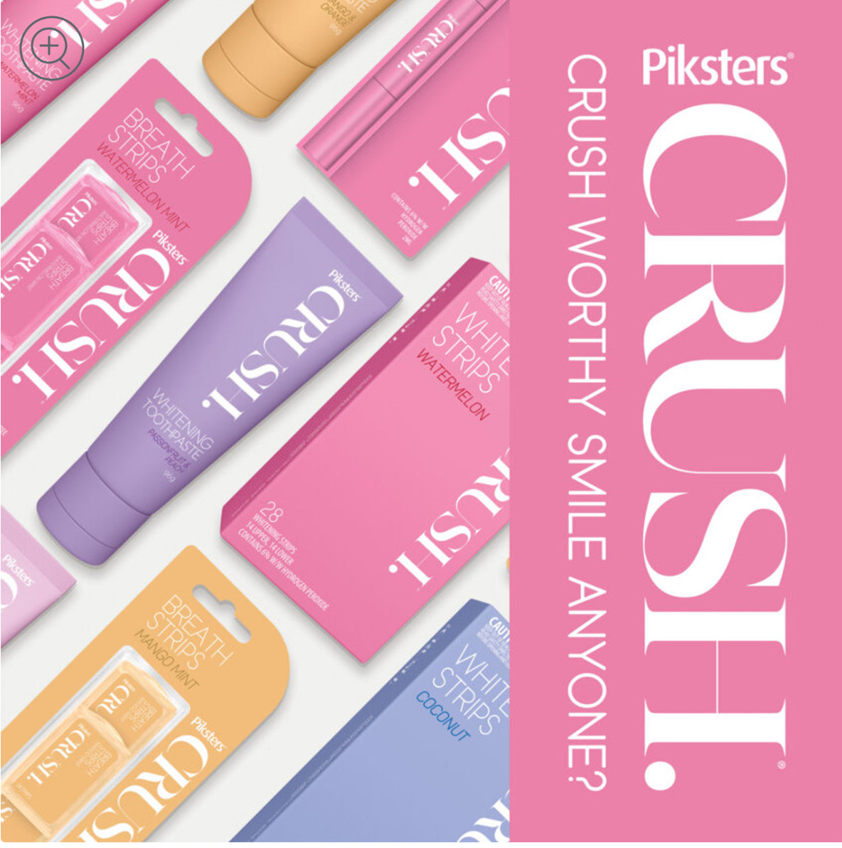 Piksters CRUSH Whitening Toothpaste Passionfruit