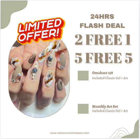 POST CNY MEGA sale 50% off Omakase monthly