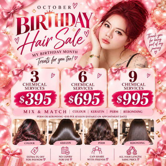 BIRTHDAY HAIR SALE