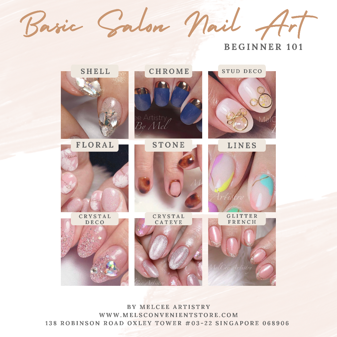 BASIC SALON NAIL ART BEGINNER 101