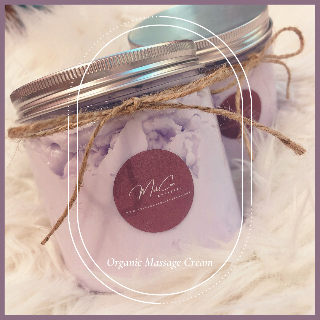 ORGANIC MASSAGE CREAM LAVENDER MINT