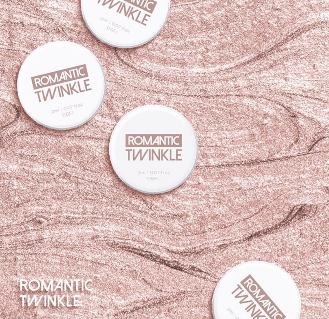 ROMANTIC TWINKLE METALLIC GEL (Set of 3)