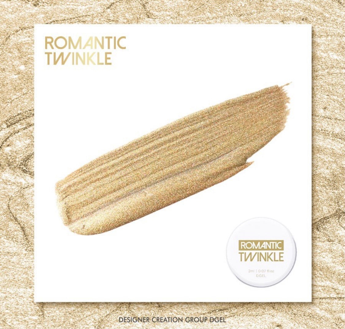 ROMANTIC TWINKLE METALLIC GEL (Set of 3)