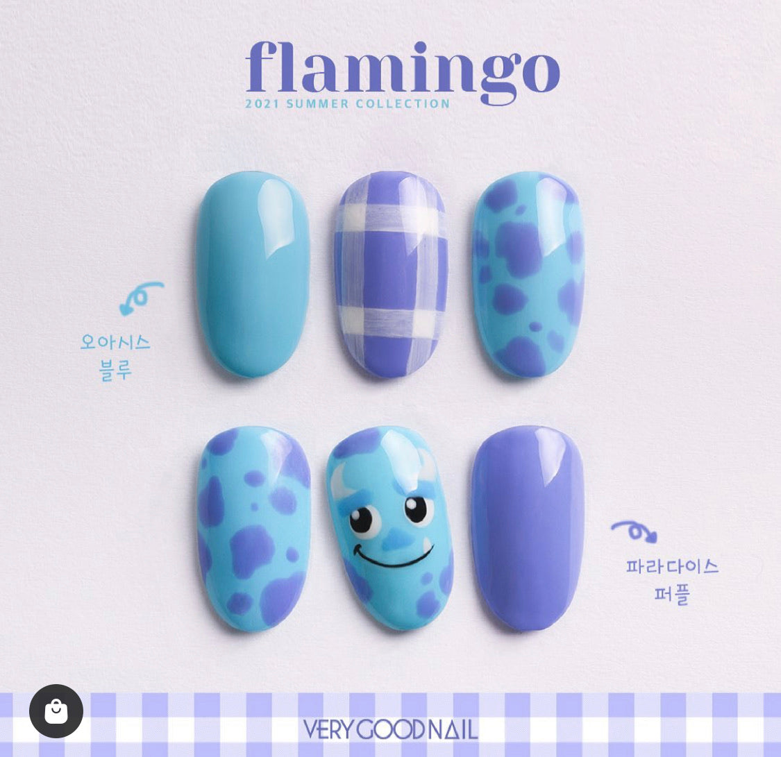 FLAMINGO SERIES VERY GOODNAIL (Set of 6 bottles)