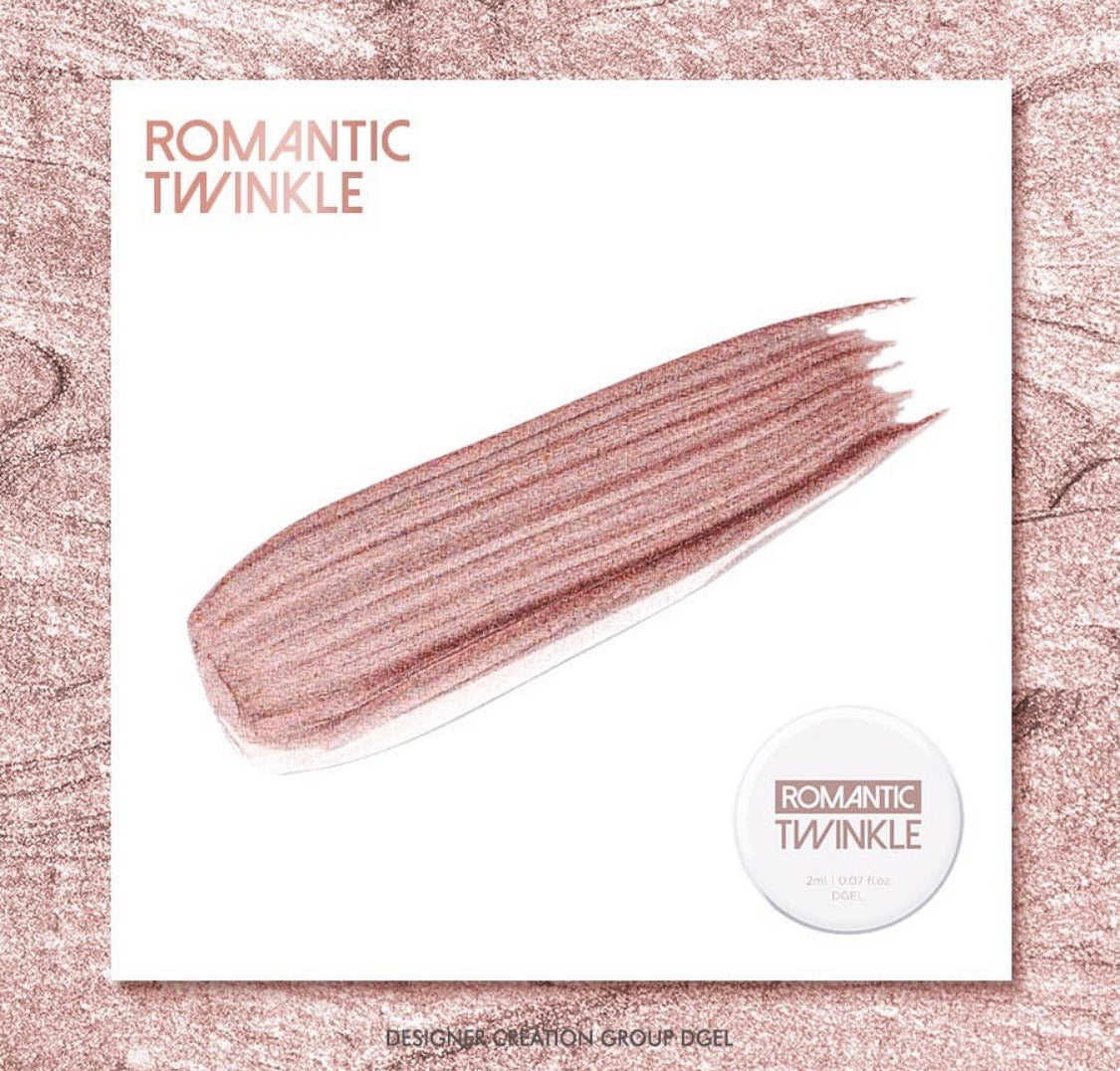 ROMANTIC TWINKLE METALLIC GEL (Set of 3)